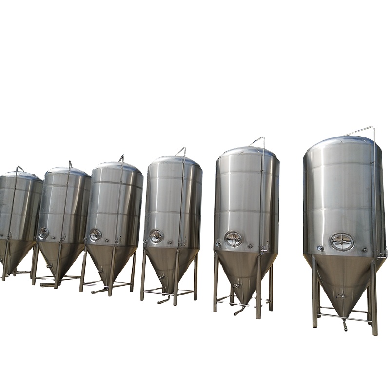 120BBL Beer fermenting machine large storage beer fermentation vessel stainless conical beer fermenter