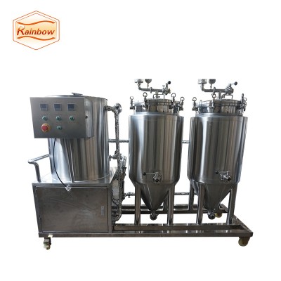 Small beer equipment 100L mini pilot brewing system