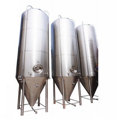 cylinder conical beer tank 12000l  120HL jacketed conical fermenter 12000l beer fermentor/fermenter 120HL